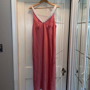 Y2K I. Magnin sweetheart slip dress sleeveless